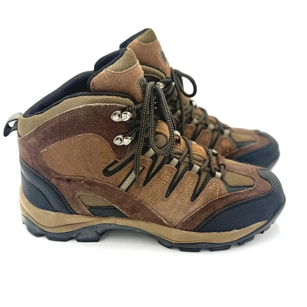 Bjorndal Men's Brown and Black Hiking Boots‎ NWOT, Ships next day . Size 10M